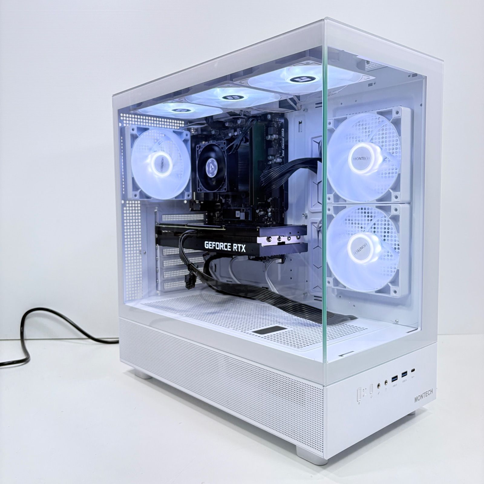 自作ゲーミングPC Ryzen 5 3600 X RTX 3070 16 GB ピラーレスケース ♯1758