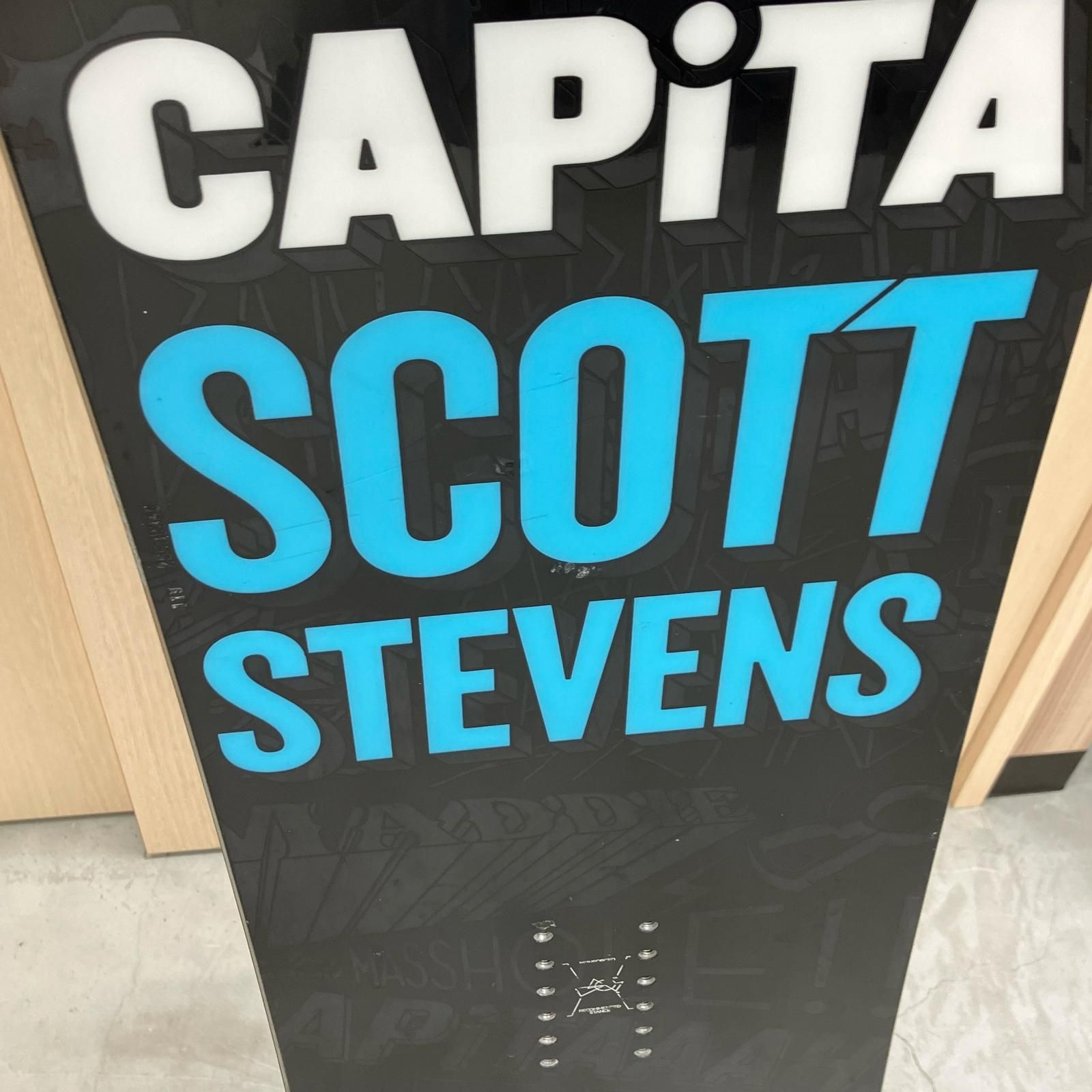 CAPITA キャピタ スノーボード SCOTT STEVENS 153cm ブラック WAX