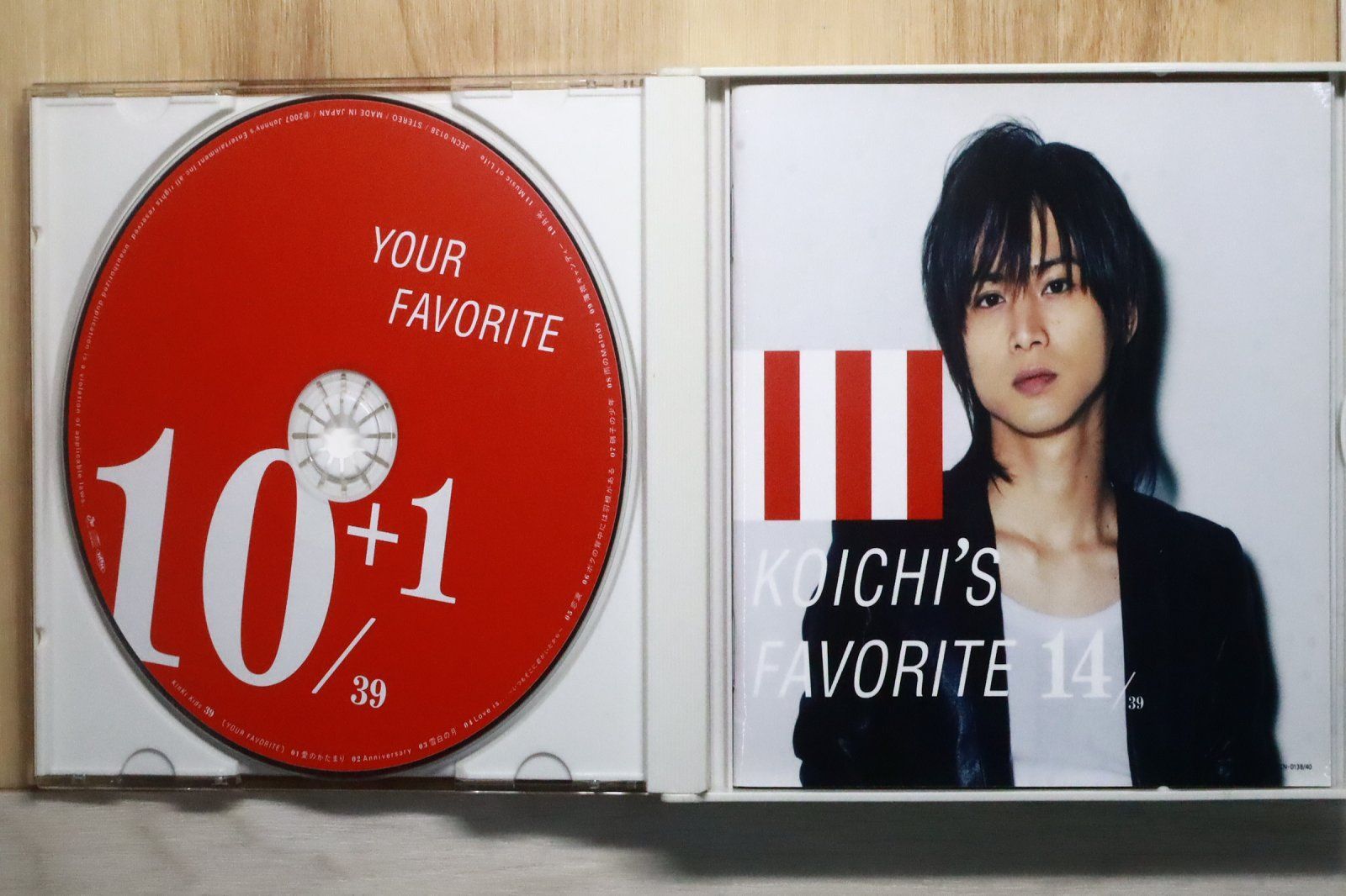 国内盤CD☆キンキキッズ/KinKi Kids□ 39 【JECN0138/4534266002257