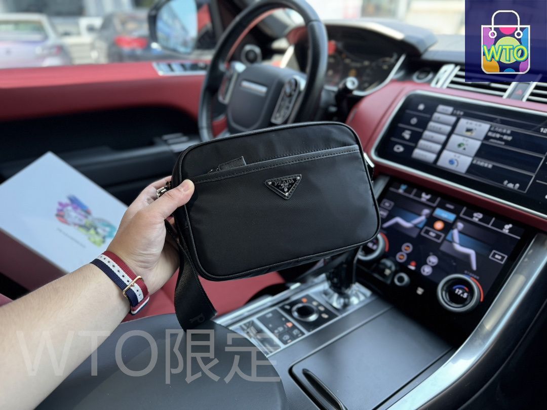 K【新品未使用】また値下げ!PRADA⭐︎ 今日特価】PRADA プラダ メンズ シングルショルダーバッグ 送料無料