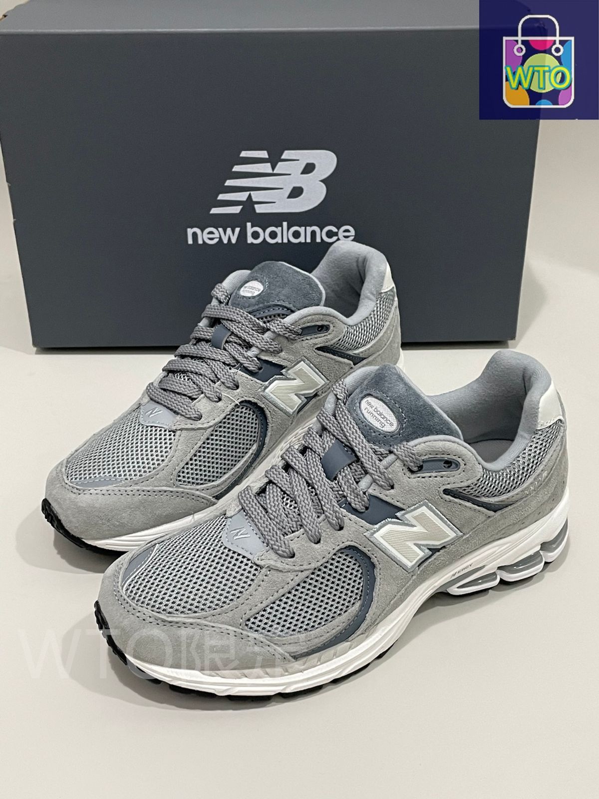 balance 2002 R スニーカー メンズ レディース Dワイズ グレー WTO輸入0