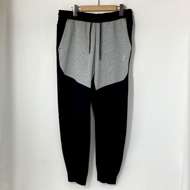 NIKE ナイキ セットアップ テックフリース ジャージ フルジップ フーディー ジョガーパンツ Lサイズ ブラック グレイ ジャージ A15353