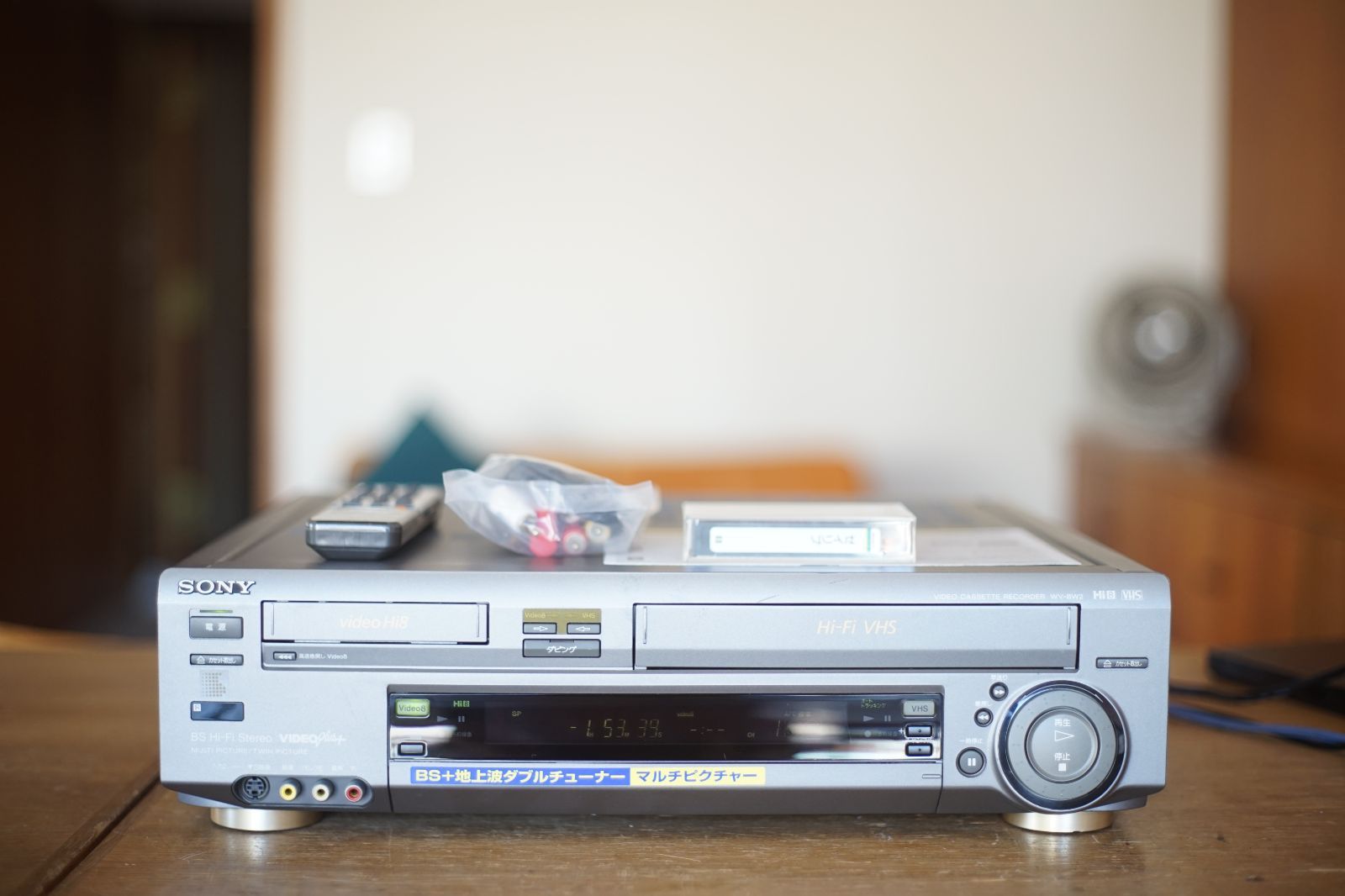 動作保証あり SONY WV-BW2 HI8 VHS 8ミリビデオデッキ - メルカリ