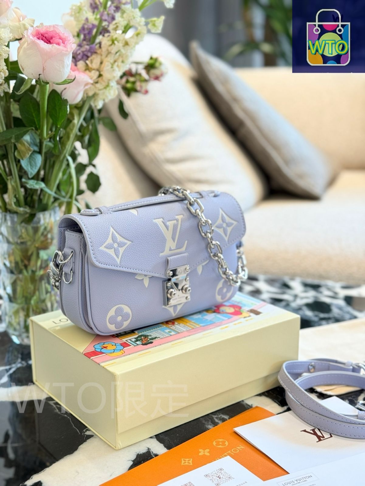 LOUIS VUITTON 2025年新作 パステルパープル ポシェット・メッサジェ