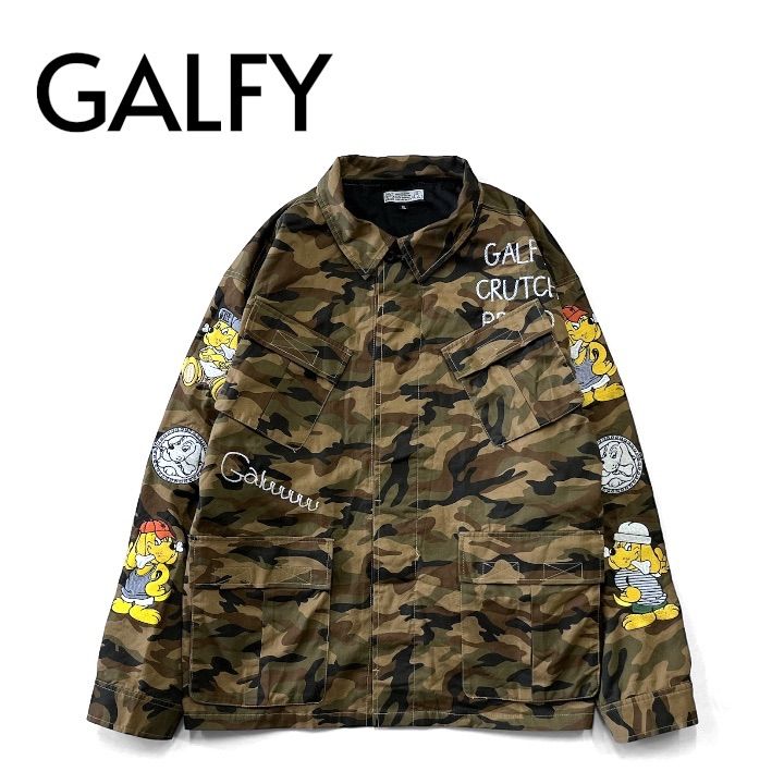 GALFY ガルフィー フィールドジャケット ミリタリー M-65風 ウッド 