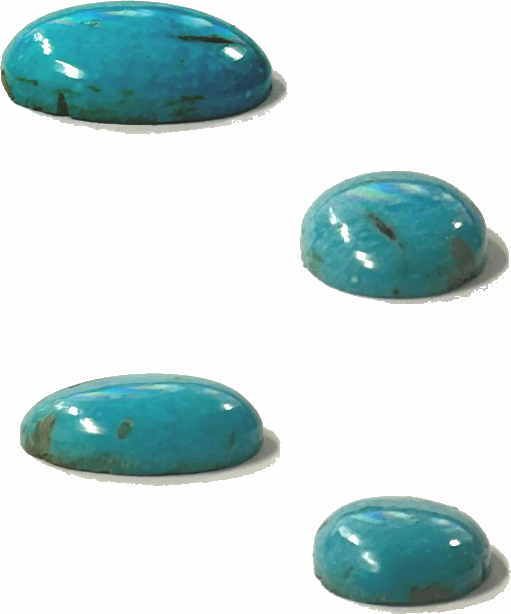 tru-25 スリーピングビューティーターコイズ Sleeping beauty Turquoise アリゾナ州 ターコイズ ルース カボション 材料 彫金