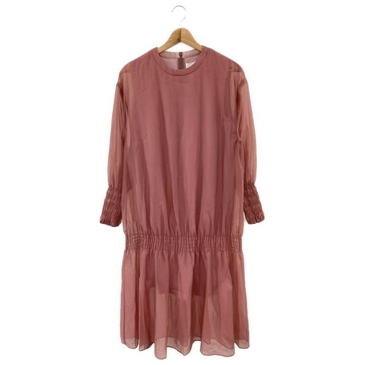 AKIRA NAKA アキラナカ AP 2131-PK Layered Organza long sleeves dress レディース ピンク