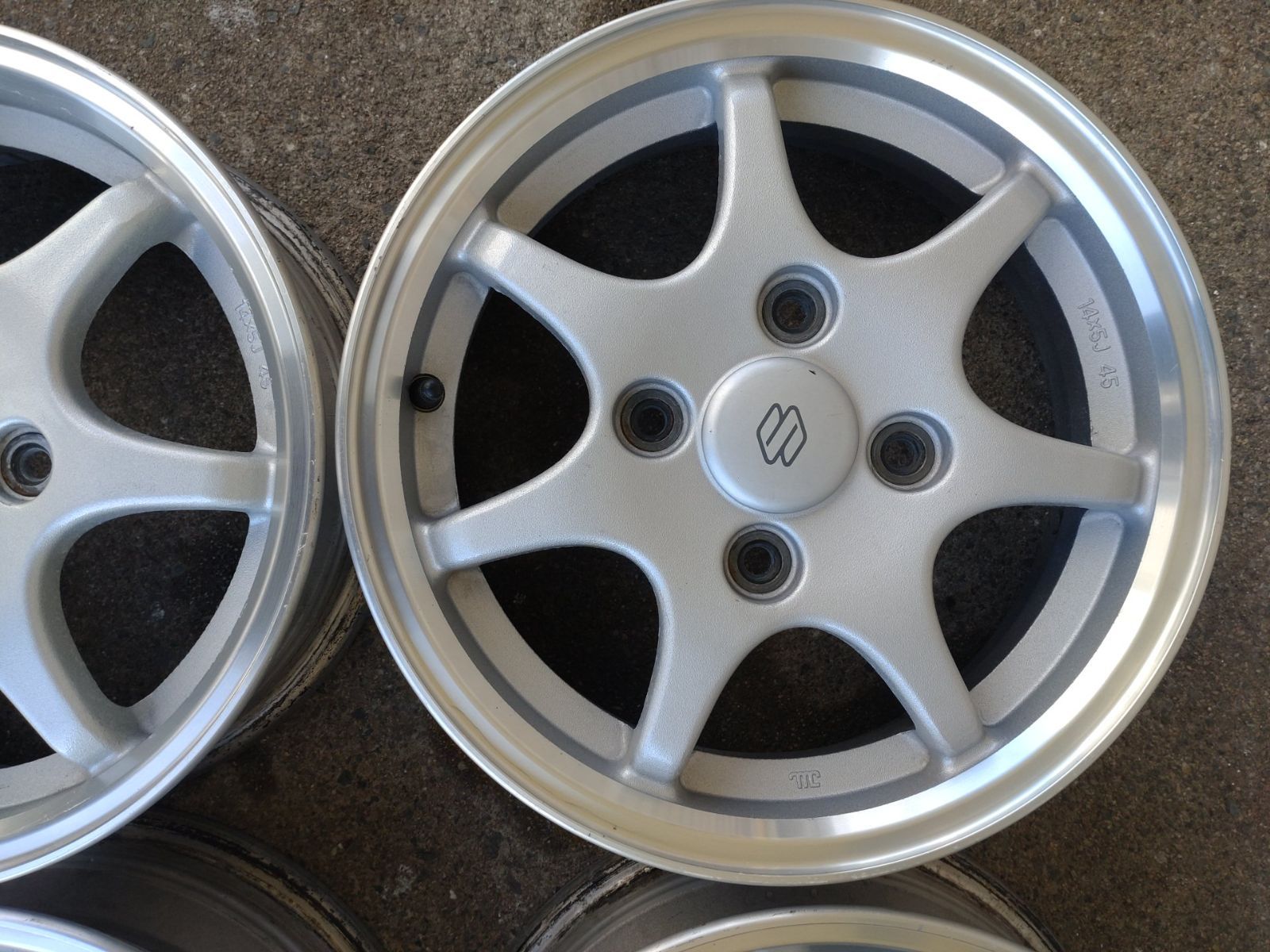 希少♪ SUZUKI スズキ カプチーノ 純正 アルミホイール 旧車 14インチ