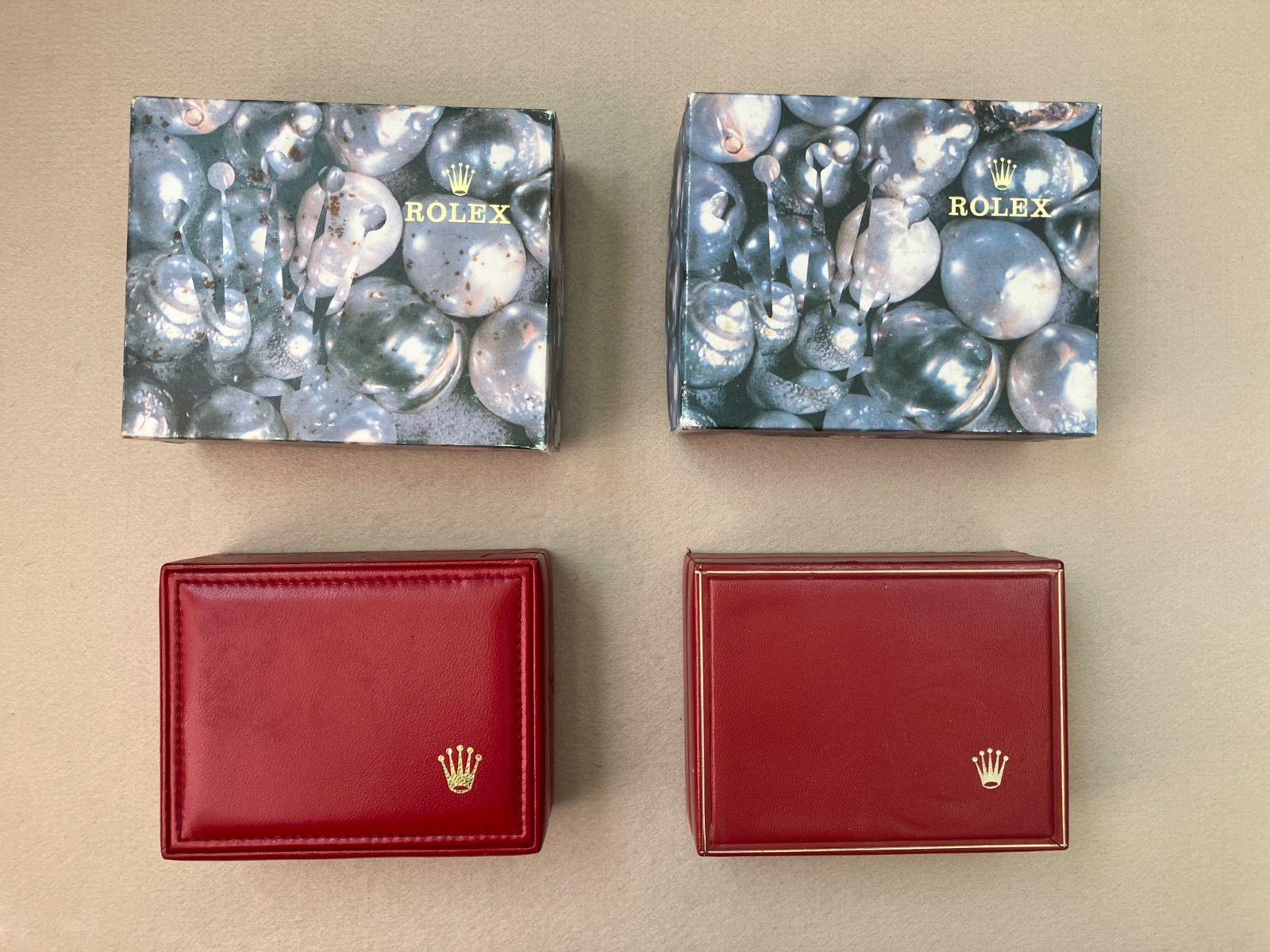 ロレックス Rolex 空箱 赤 レディース セット 14 00 71 02