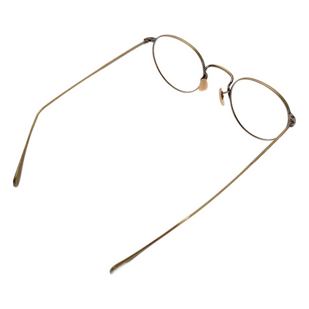 OLIVER PEOPLES オリバーピープルズ Gallaway ギャラウェイ アイウェア メガネ ユニセックス 46 22 アンティークゴールド