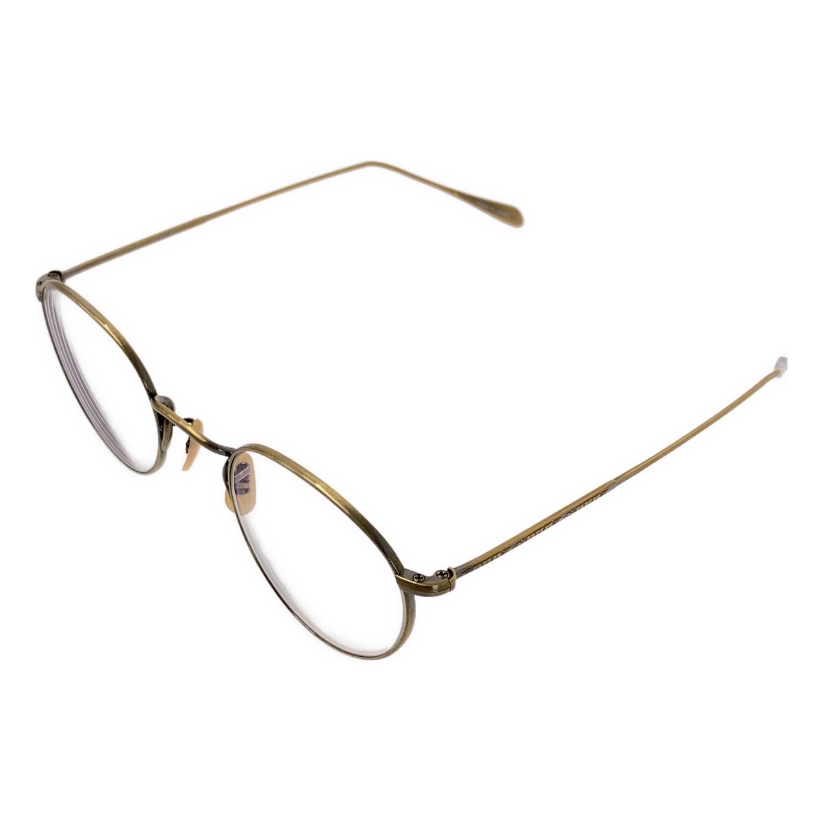 OLIVER PEOPLES オリバーピープルズ Gallaway ギャラウェイ アイウェア メガネ ユニセックス 46 22 アンティークゴールド