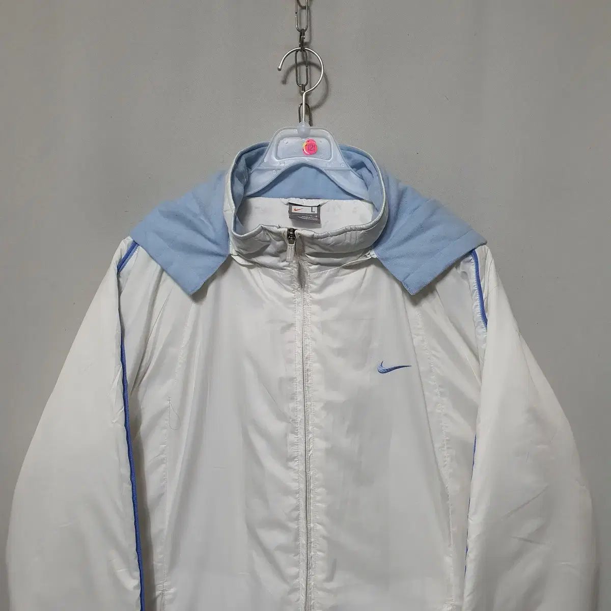 H 121 NIKE ナイキ レディース スクール アウター ロング丈 ダウンジャケット L