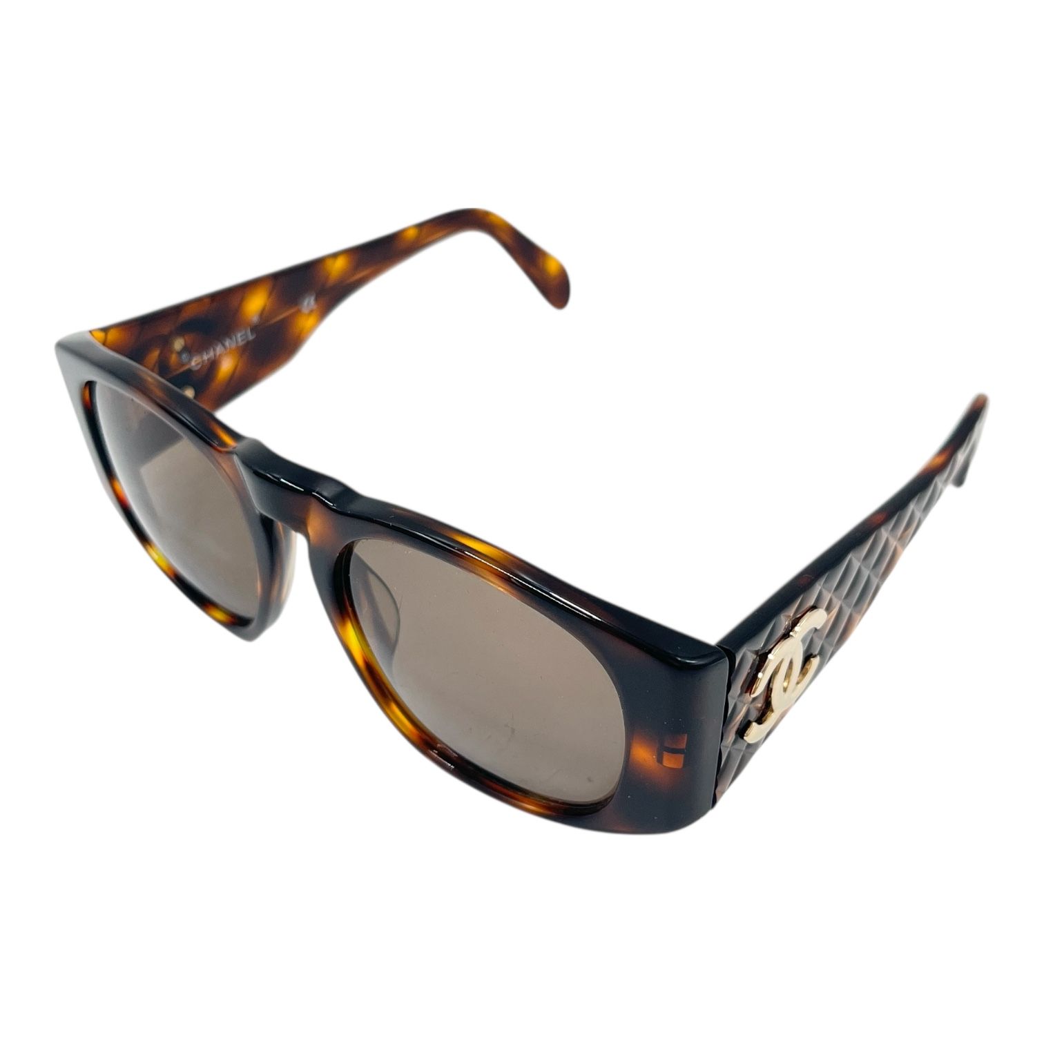 中古】CHANEL シャネル サングラス ココマーク 01450 91235 サングラス