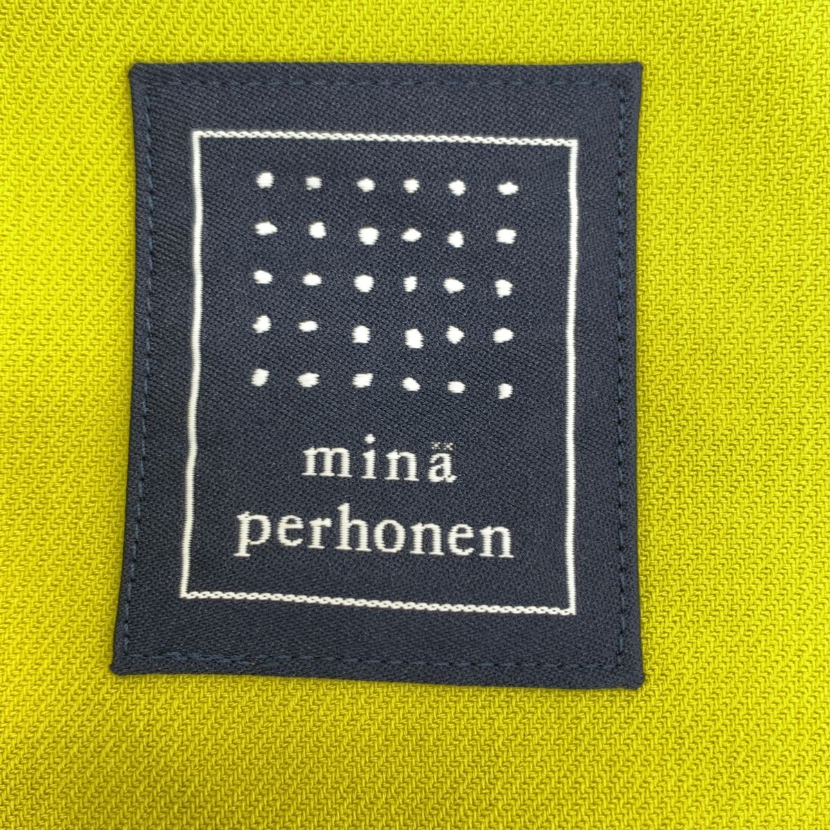 美品】 mina perhonen / ミナペルホネン | forest card 総柄 刺しゅう 