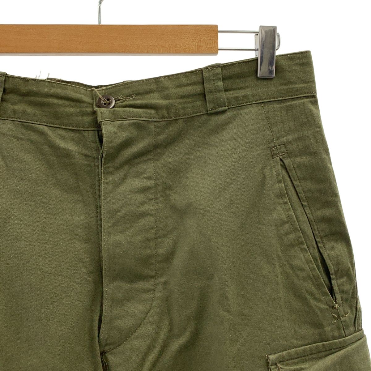 EURO VINTAGE ユーロヴィンテージ フランス軍 M 47 後期 カーゴパンツ 21 カーキ メンズ