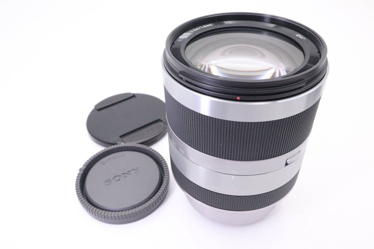 SONY E 18-200mm F3.5-6.3 OSS SEL18200 ソニー AFレンズ シルバー 