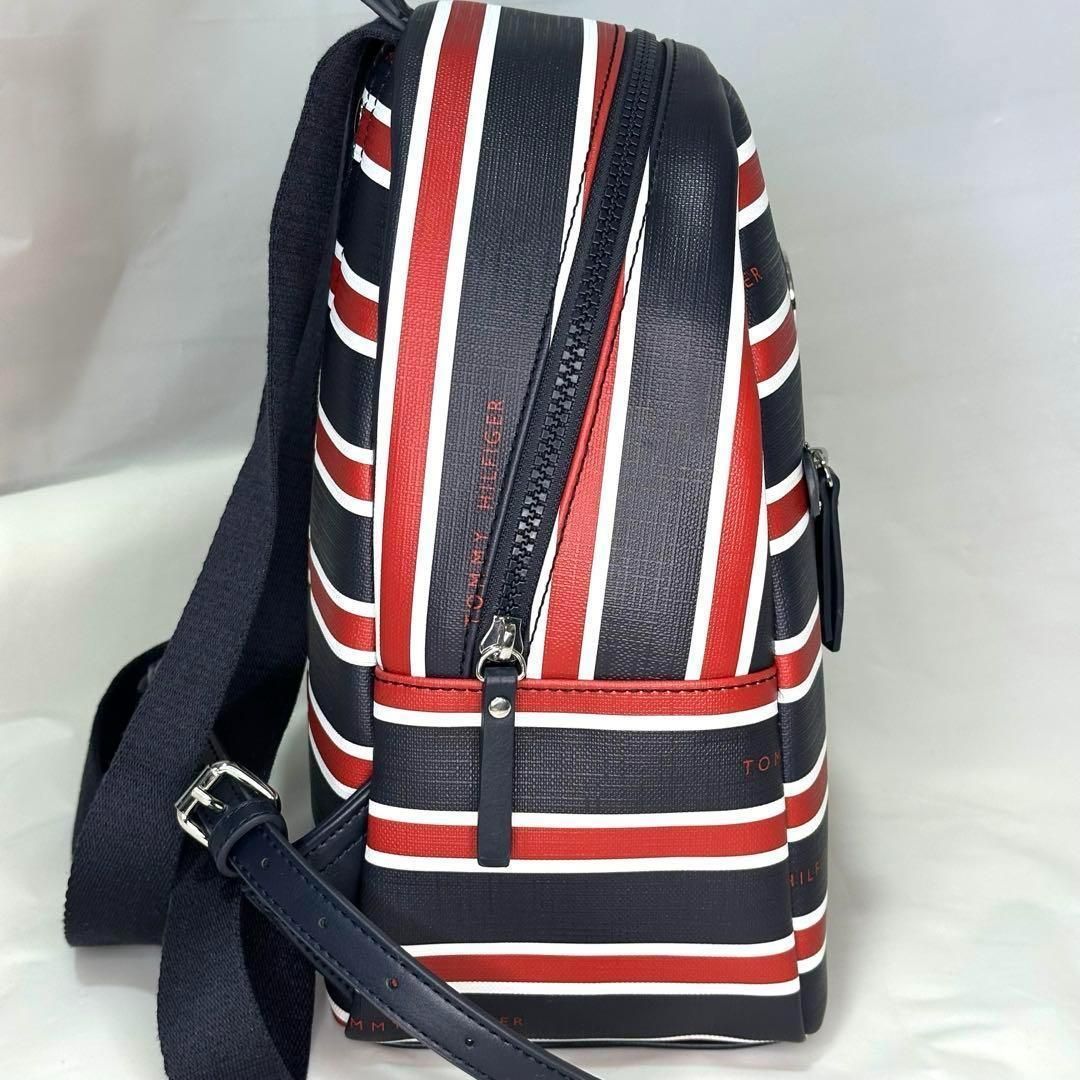  TOMMY HILFIGER トミーヒルフィガー ストライプリュック リュック バックパック バッグ