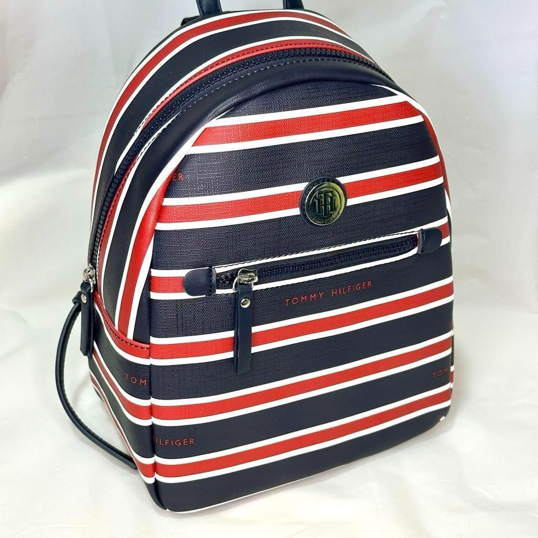 TOMMY HILFIGER トミーヒルフィガー ストライプリュック