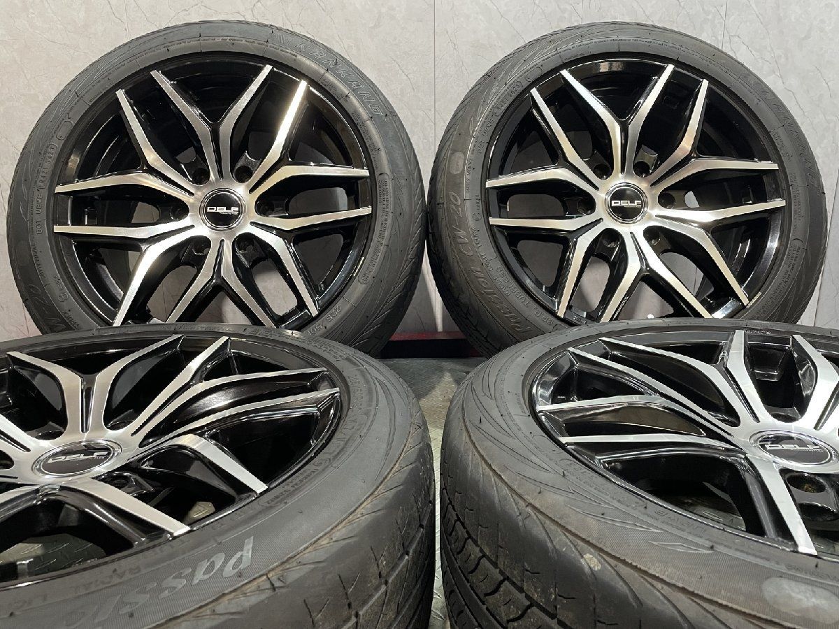 【NANKANG CW-20 225/50R18C】夏タイヤ【FLEX DELF 18インチ 8J6HPCD139.7+38】23年 バリ溝 ブラポリ 車検対応 ハイエース等 (MTF205)クレジットカード QRコード決済可能 NANKANG CW-20 225/50R18C】夏タイヤ【FLEX DELF 18インチ 8J6HPCD139