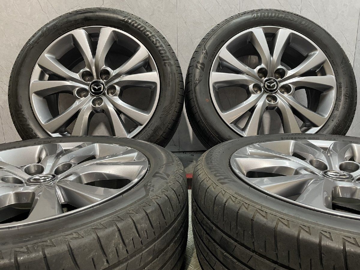 BS TURANZA T 005 A 215 55 R 18 夏タイヤ MAZDA CX 30 ホイール 18インチ 3 45 バリ溝 MX 30にも MTF 206