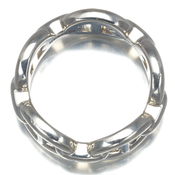 エルメス リング シェーヌダンクル アンシェネ PM 54号 シルバー 925