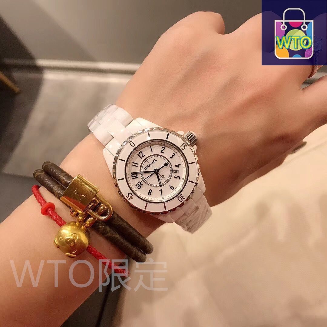 ご購入大歓迎です 新品 未使用 シャネル H0970 自動巻 J12 セラミック