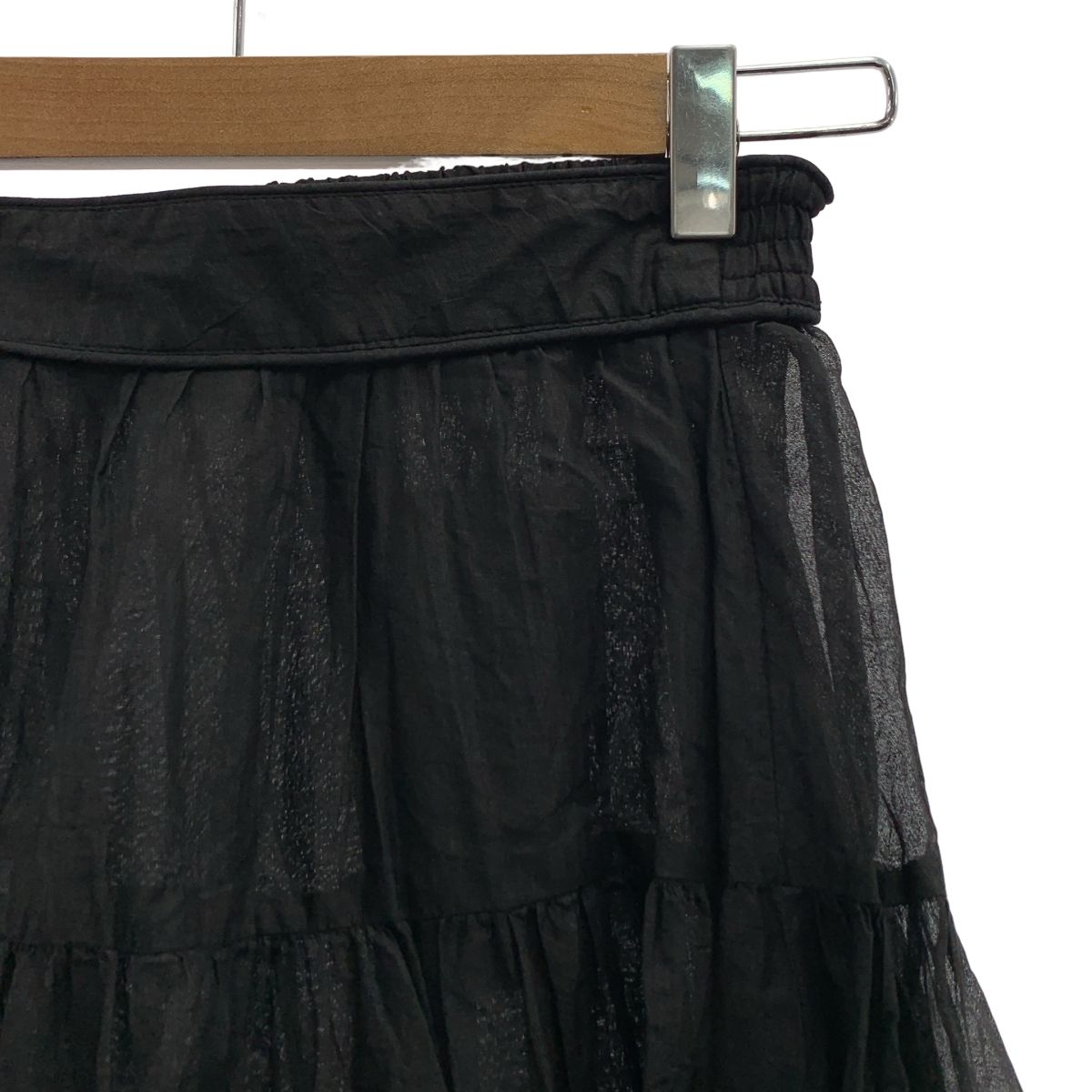 Deuxieme Classe ドゥーズィエムクラス 2025 AW MARILYN MOON 別注 dramatic skirt ドラマティック スカート 36 ブラック レディース