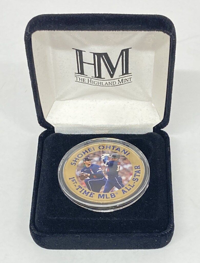 HM 大谷翔平 2021オールスターゲーム出場記念 ゴールドコイン - メルカリ