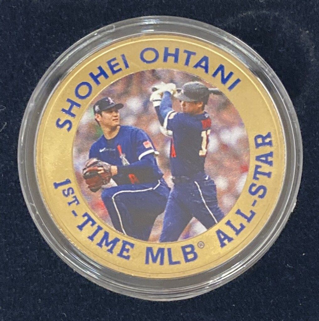 HM 大谷翔平 2021オールスターゲーム出場記念 ゴールドコイン - メルカリ