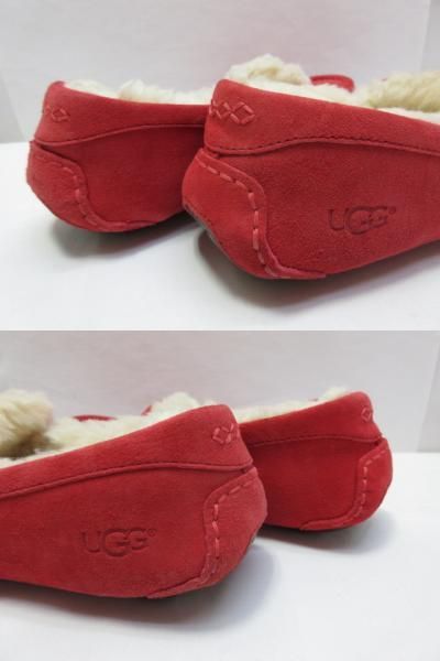 UGG W Ansley レッド モカシン UGG Ansley アンスレー モカシン レッド 22cm ugg アンスレー」の人気