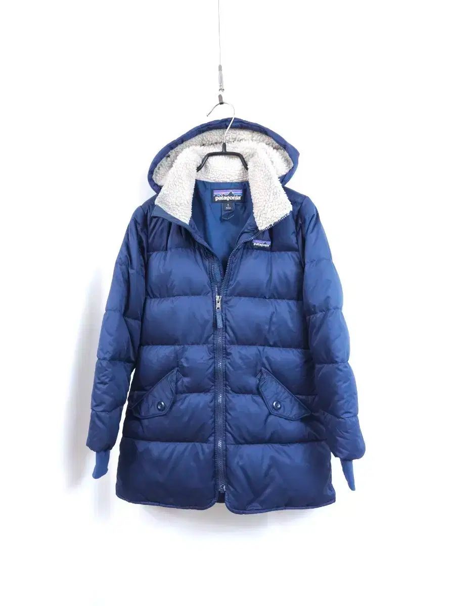パタゴニア キッズ フリース 裏地 ダウン 7-8歳
