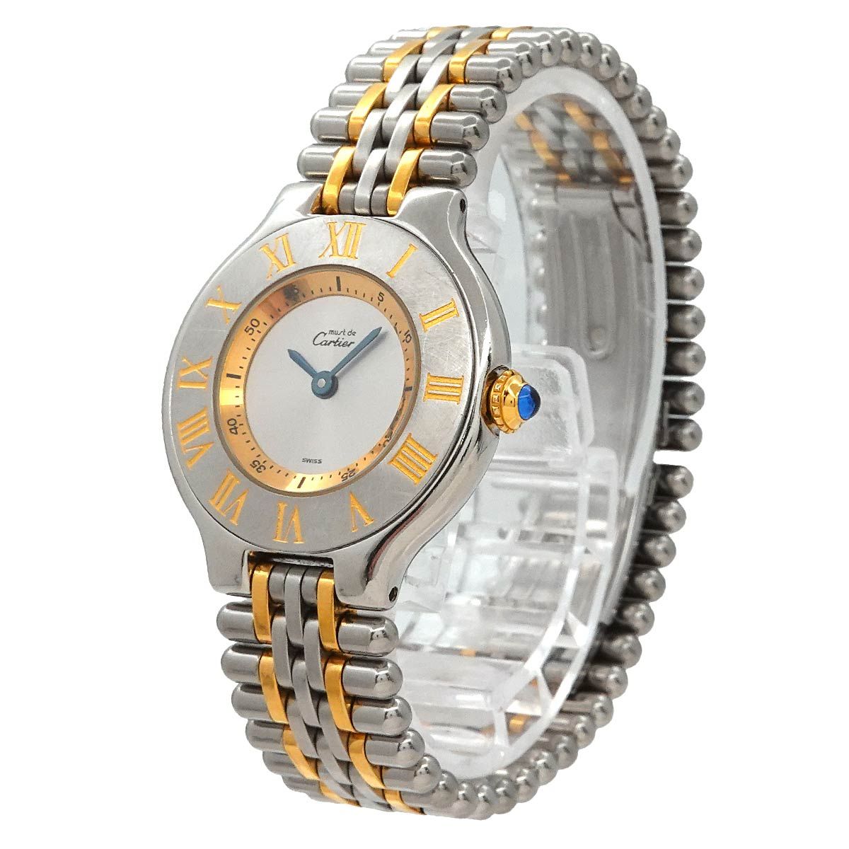 カルティエ Cartier マスト21 ヴァンティアン コンビ W10073F4