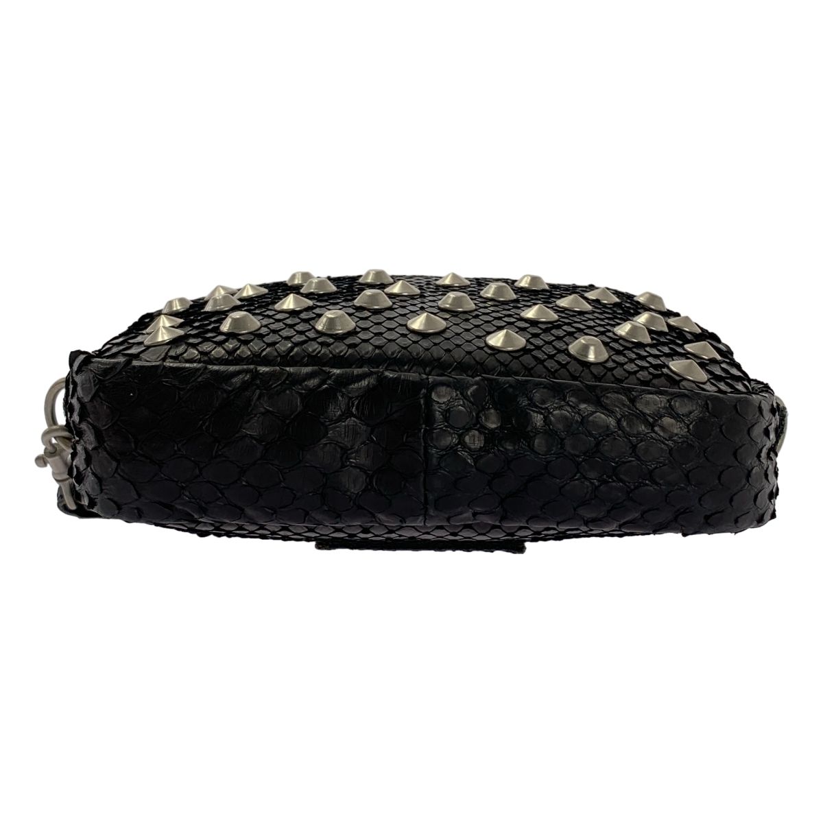 JUNYA WATANABE スタッズレザーポーチ ジュンヤワタナベ JUNYA WATANABE COMME des GARCONS / ジュンヤワタナベ | 2017SS | 蛇