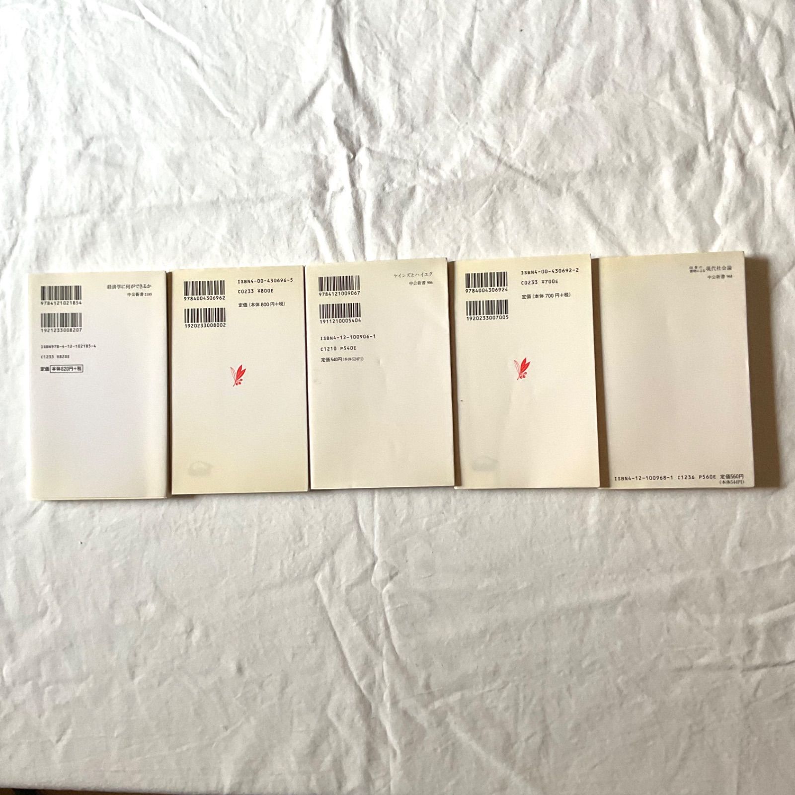 近代経済・資本主義セット（5冊）まとめセット 岩波新書/中公新書