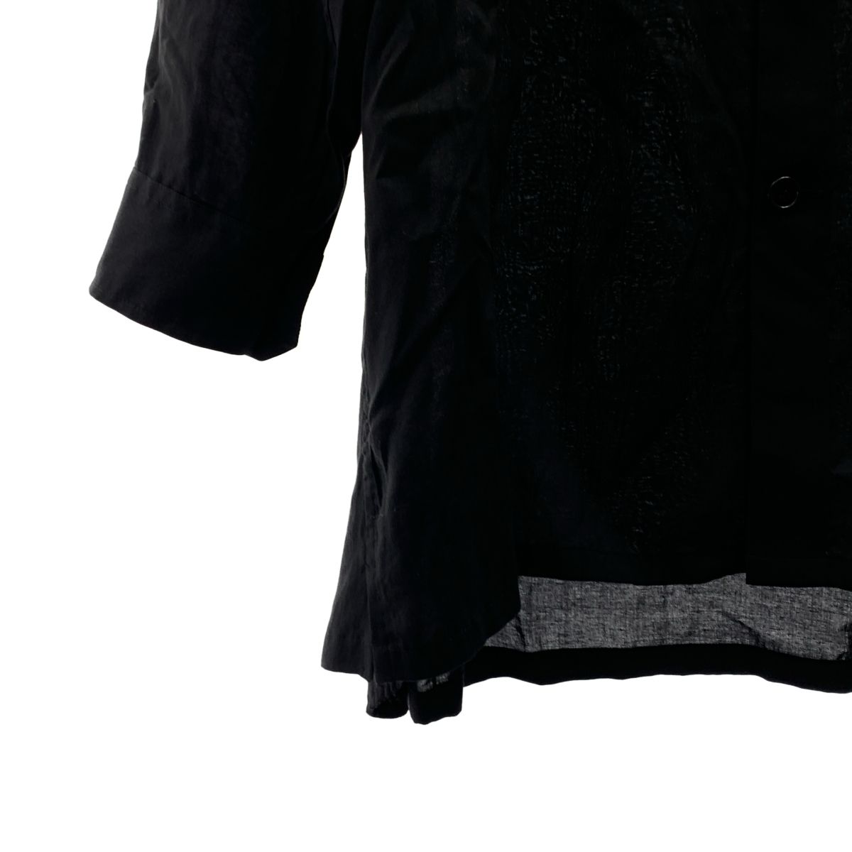 Yohji Yamamoto(ヨウジヤマモト) レーヨンロングシャツ YOHJI YAMAMOTO POUR HOMME / ヨウジヤマモトプールオム | レーヨン