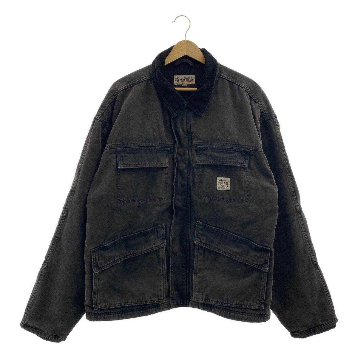 STUSSY / ステューシー | WASHED CANVAS SHOP JACKET ショップ