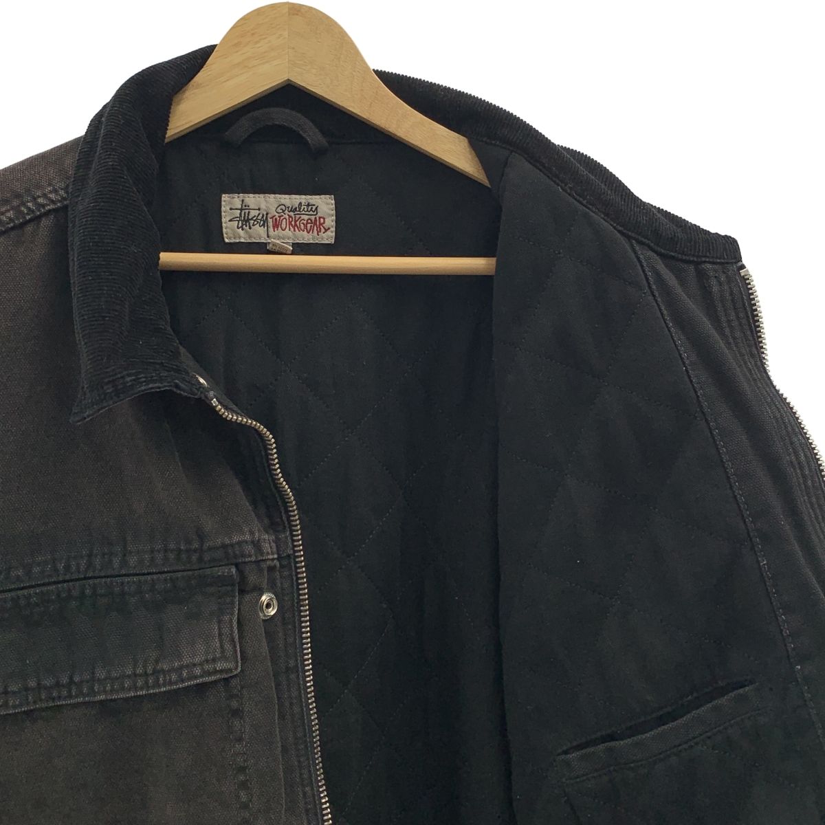 STUSSY / ステューシー | WASHED CANVAS SHOP JACKET ショップ 