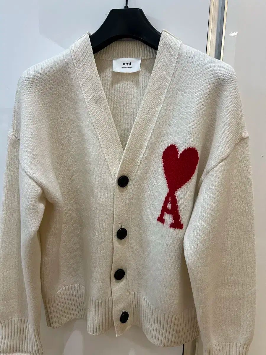 アミ 105-107 インタルシアカーディガン