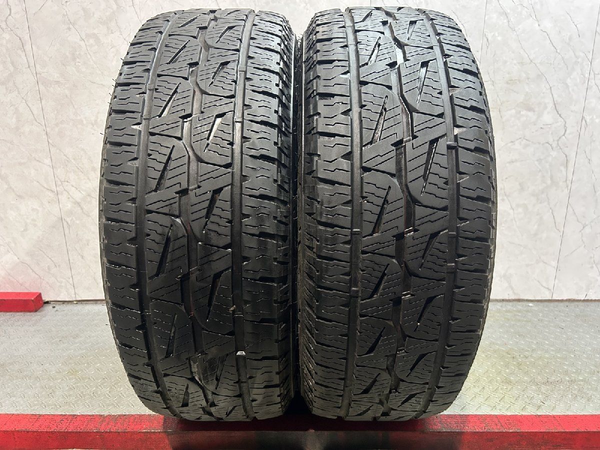 BS DUELER A T 001 275 65 R 17 17インチ 夏タイヤ 2本 21年製 バリ溝 ホワイトレター テラノ 78プラド等 MTG 785