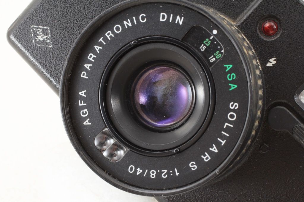 ジャンク AGFA アグファ OPTIMA 1035 SOLITAR S 40mm F2.8 フィルム