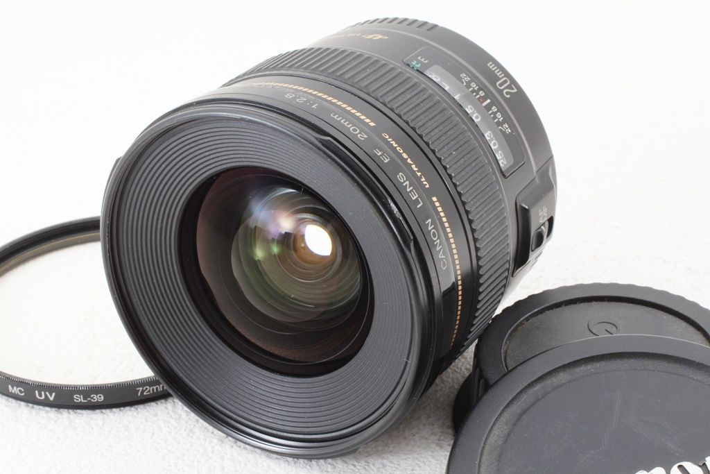 美品 Canon キヤノン EF 20mm F2.8 USM 広角 レンズ - メルカリ