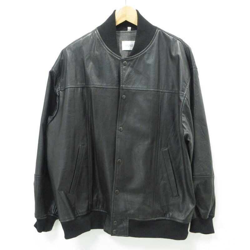 ジャケット・アウター YOUSED REMAKE LEATHER STADIUM JUMPER 三重本店】 中古 yoused | ユーズド REMAKE LEATHER STADIUM JUMPER