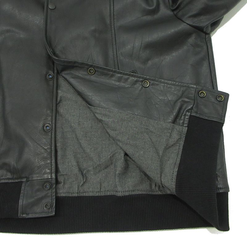 三重本店】 中古 yoused | ユーズド REMAKE LEATHER STADIUM JUMPER