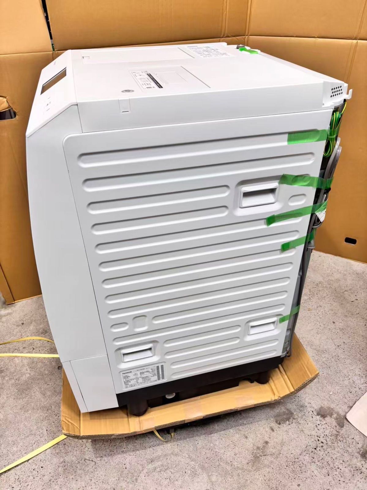 送料 設置無料 パナソニック NA LX 129 DR W ホワイト 右開き ドラム式洗濯乾燥機