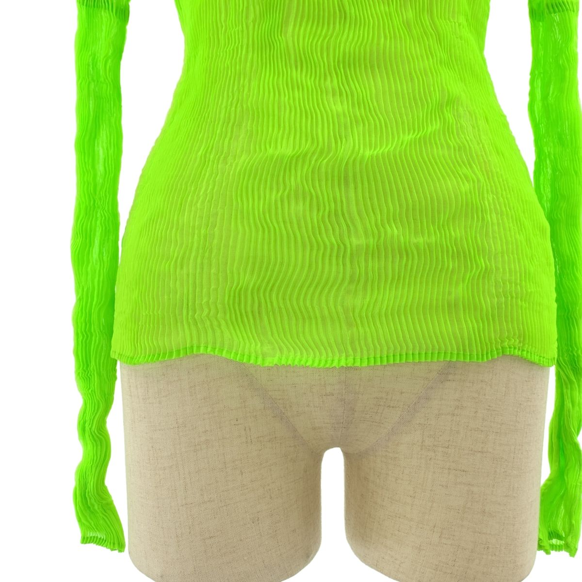 ISSEY MIYAKE FETE / イッセイミヤケフェット | プリーツ ハイネック