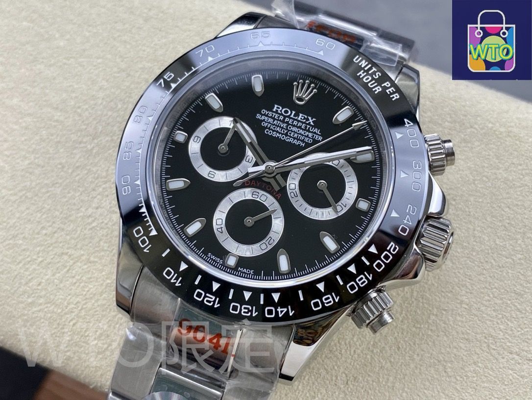 ご 大 です コスモグラフ デイトナ 116500LN自動巻き 自動巻き WTO輸入1