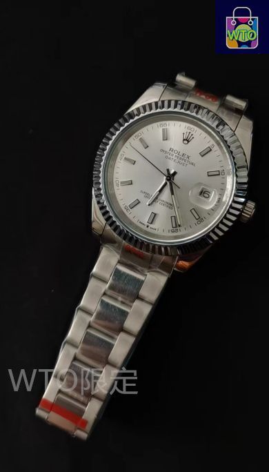  ご 大 です デイトジャスト41 126334 自動巻き WTO輸入1 自動巻き時計 腕時計(アナログ)