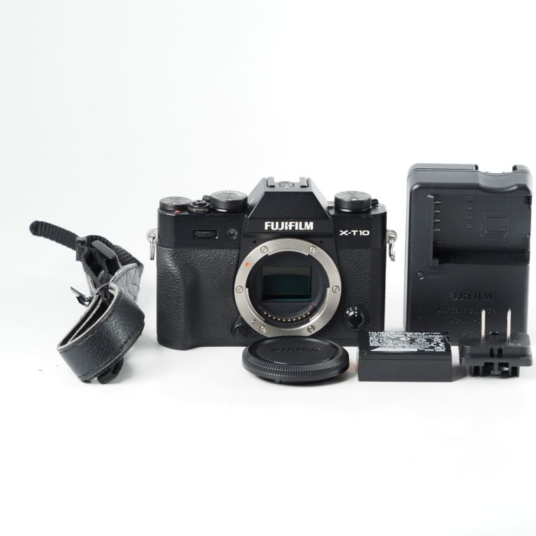 FUJIFILM 富士フイルム ミラーレス一眼 X-T10 ボディ ブラック XT10B