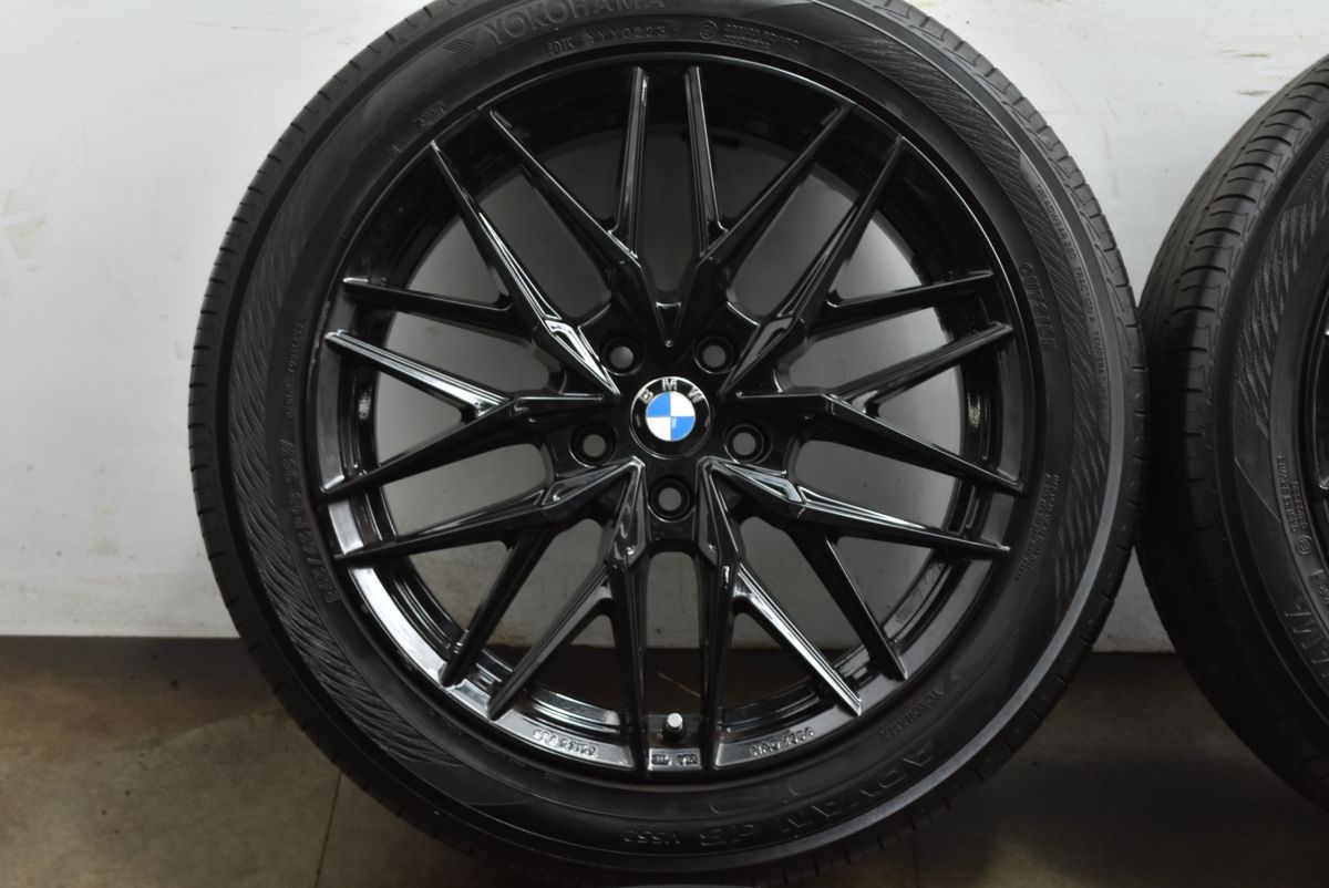  製 バリ溝 BMW G 30 31 5シリーズ サイズ MSW 50 18 in 8 J 28 PCD 112 ヨコハマ アドバン V 552 245 45 R メッシュ系 18インチ タイヤ ホイールセット