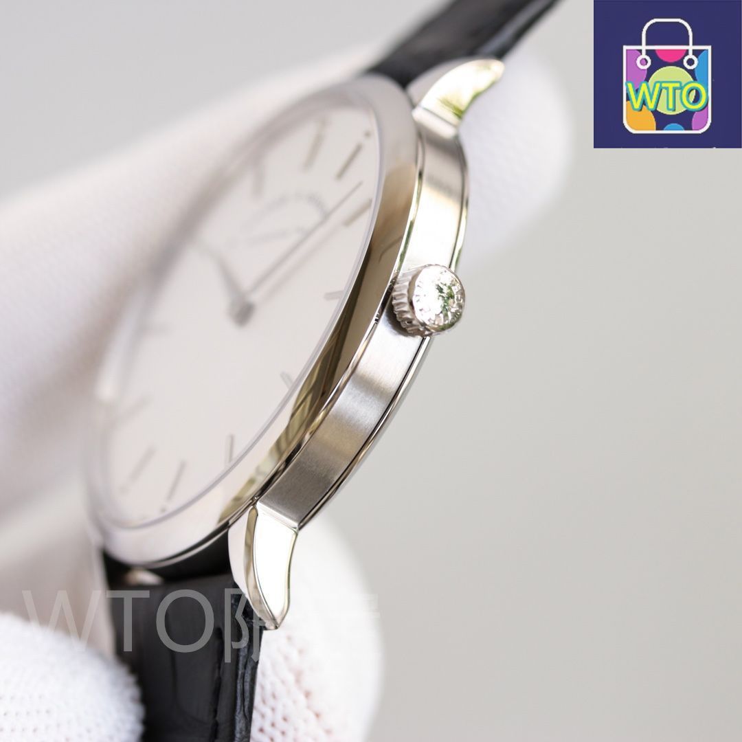  ご 大 です サクソニア フラッハ 37 mm 201 027 自動巻き WTO輸入1 自動巻き時計 腕時計(アナログ)